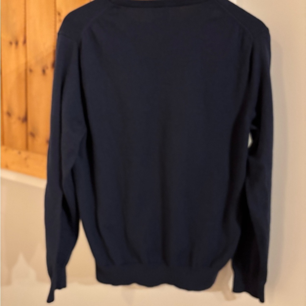 J. Crew Men's Dark Blue Crewneck Sweater - Picture 3 of 3